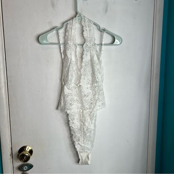 Fredericks of Hollywood lace teddy new with tags lingerie - Picture 1 of 8